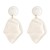  occidental style fashion brief geometry earrings  personality lady all-Purpose three-dimensional pure color resin