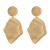  occidental style fashion brief geometry earrings  personality lady all-Purpose three-dimensional pure color resin