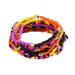 color multilayer handmade beads star fitting bracelet occidental style wind su..