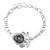 occidental style exaggerating necklace Alloy flowers lady elegant rose pendant high necklace