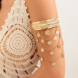 occidental style retro ethnic style coin tassel