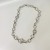 occidental style Irregular cirque diamond chain necklace high Street Snap clavicle chain