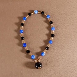 occidental style  temperament fashion beadsnecklace imitate Pearl short style ..