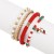 occidental style christmas elements pendant all-Purpose beads bracelet  christmas series set