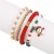 occidental style christmas elements pendant all-Purpose beads bracelet  christmas series set