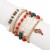 christmas day Word color beads bracelet  christmas gift christmas elements pendant