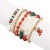 christmas day Word color beads bracelet  christmas gift christmas elements pendant