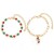 occidental style christmas series enamel pendant bracelet  brief chainins day