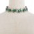occidental style  exaggerating retro colorful diamond chain palace wind fashion temperament necklace