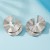 occidental style ear stud geometry retro wind Irregular fashion all-Purpose earrings Autumn and Winter Earring