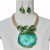 crystal pendant necklace exaggerating Africa banquet necklace earrings setnecklace