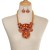Europe handmade weave gem pendant wind high lady exaggeratingecklace