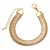 occidental style love Five-pointed star bracelet fitting woman bronze gold plated snake chainbrh