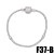 occidental style love Five-pointed star bracelet fitting woman bronze gold plated snake chainbrh
