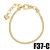 occidental style love Five-pointed star bracelet fitting woman bronze gold plated snake chainbrh