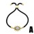 occidental style Bohemia blue eyes bracelet woman gilded embed zirconbrj
