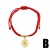 occidental style weave rope bracelet woman gilded love pendantbrg