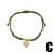 occidental style weave rope bracelet woman gilded love pendantbrg