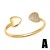 occidental style high Pearl love bangle woman bronzek gold chain braceletbrk
