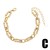 occidental style high Pearl love bangle woman bronzek gold chain braceletbrk