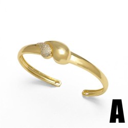 occidental style fashion Pearl star bangle woman high bronzek gold braceletbrb