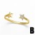 occidental style fashion Pearl star bangle woman high bronzek gold braceletbrb