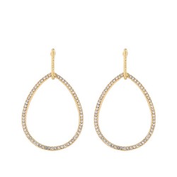 occidental style fashion personality drop earrings woman embed earrings earrin..