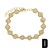  four clover bracelet woman gilded zircon love Peach heart Moonbrk