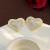occidental style fashion bronze embed zircon love ear stud temperament heart-shaped earrings high