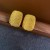 retro Metal geometry square ear stud samll brief personality temperament earrings Earring
