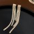 long style tassel fully-jewelled fashion brief silver woman earrings temperament super fashion 