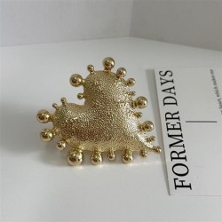 occidental style samll retro gold big love opening width surface Metal bangle ..