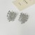  samll unique personality weave zircon earrings fashion high temperament ear stud