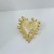 occidental style retro samll pattern big love surface width bangle high