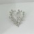 occidental style retro samll pattern big love surface width bangle high