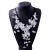  luxurious new retro flowers pendant necklace charm lady personality temperament banquet gem