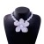  wind resin beads necklace three-dimensional big flowers clavicle chain flowers necklace charm lady gem