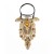 occidental style exaggerating Cloth ethnic style lace Collar  retro flowers spider gem necklace woman