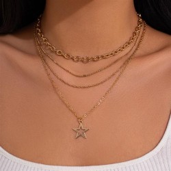 occidental style  brief chain imitate Pearl necklace woman set  fashion Metal ..