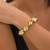 occidental style fashion exaggerating Irregular beads bracelet woman  personality geometry bea