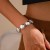 occidental style fashion exaggerating Irregular beads bracelet woman  personality geometry bea
