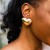 occidental styleins wind heart-shaped tassel ear stud woman  creative spliceearrings