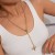 occidental styleins diamond cross flowers long necklace  personality Metalnecklace