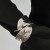 occidental style fashion Metal textured surface bangle woman  exaggerating Leafracelet