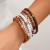 occidental style creative pendant color bracelet  personality Word set