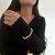 occidental styleins exaggerating pattern surface width bangle  fashion Metal textured cirqueracelet