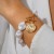 occidental style imitate Pearl beads clavicle necklace woman  retroO buckle love pendant