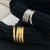 occidental style fashion Metal wind surface bangle set woman  personality exaggerating pattern widthbra