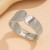 occidental stylebraclet exaggerating Metal surface bangle  Irregular drop