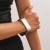 occidental style retroins wind Metal square bangle woman  fashion textured surfaceracelet